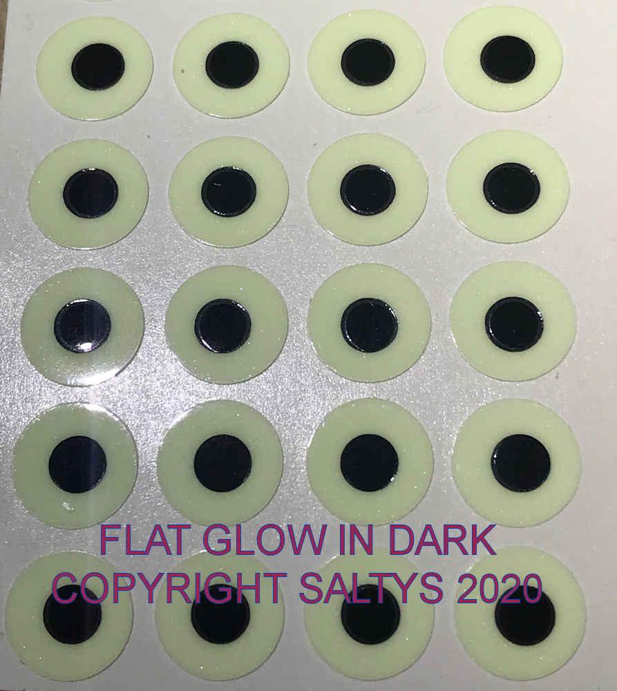 Flat Adhesive Lure Eyes - 3/32 - Barlow's Tackle